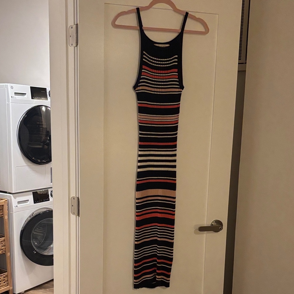 cupcakes & cashmere Multicolor Striped Maxi Dress